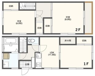 モリハウス 戸建ての物件間取画像